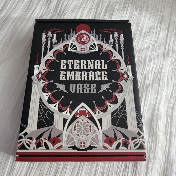 Fairyloot Acrylic Eternal Embrace of the Night Book Vase March 2025 - Picture 1 of 5